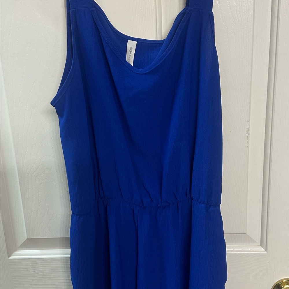 Vanilla Bay Royal Blue Romper